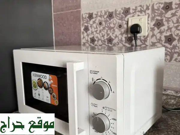 فرصة ذهبية! ميكروويف كينوود MWM20 بحالة ممتازة كالجديد | 20 لتر 700 واط 3
