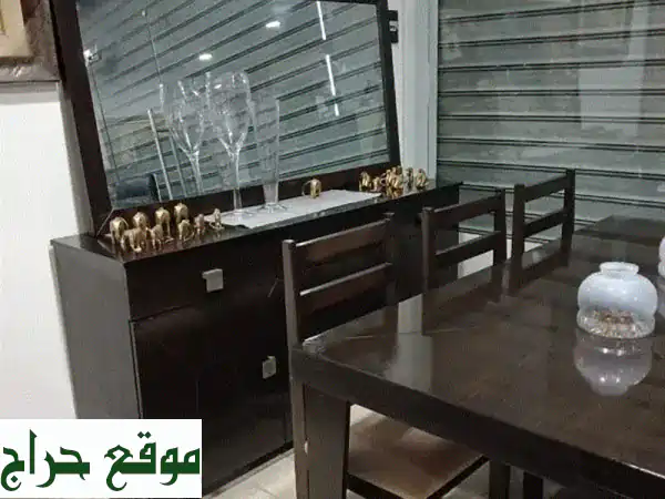 ✨ فرصة ذهبية: طاولة سفرة فاخرة 'مزرعة يشوع' شبه جديدة! أناقة وجودة لمنزلك 🌟 3