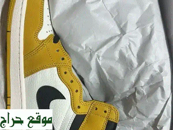 فرصة لا تُعوّض: حذاء Jordan 1 High Green أصلي مستعمل بحالة ممتازة | سعر تفاوضي! 2