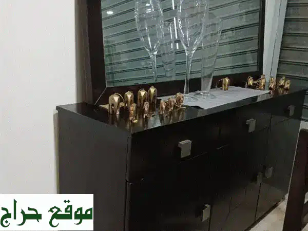 ✨ فرصة ذهبية: طاولة سفرة فاخرة 'مزرعة يشوع' شبه جديدة! أناقة وجودة لمنزلك 🌟 4