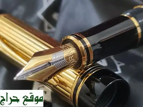 امتلك الفخامة: قلم فاخر مطلي ذهب وريشة ذهب نادرة – تحفة كلاسيكية لا تُقدر بثمن! 3