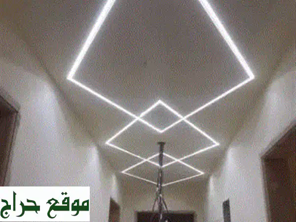 معلم جبس بورد وجبس اللبد بالرياض | تصاميم عصرية، جودة وإتقان