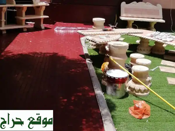 أصباغ وديكورات احترافية: إيطالية، تعتيق، بديل رخام وخشب | ترميم وبناء بأسعار تنافسية 2