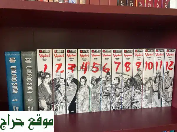 مجموعة مانجا الأحلام تنتظرك! Vagabond, Attack on Titan, One Piece, Death Note وأكثر! 3