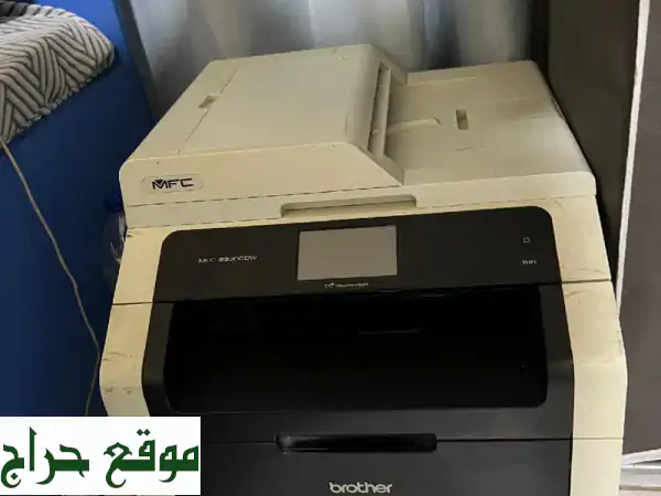 طابعة ماركة brother موديل 2017 مع نسخ وسكانر وواي فاي وانترنت كسر زيرو موجود في المجاز واحد 3