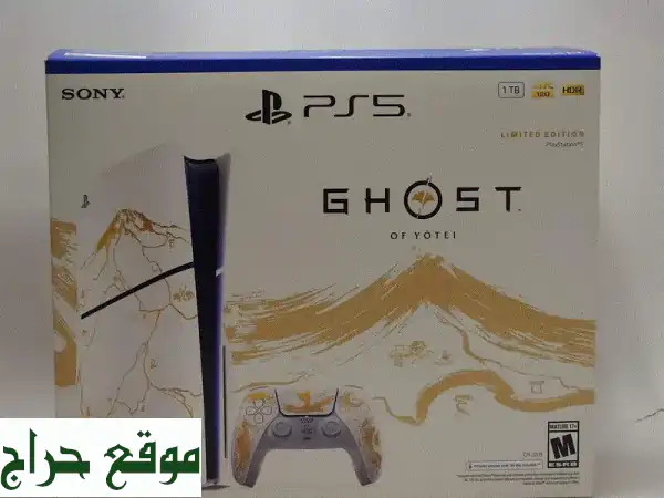 لا تفوّت! بلايستيشن 5 سليم Ghost of Yotei 1TB - نسخة الأقراص - حالة ممتازة شحن من التشيك!