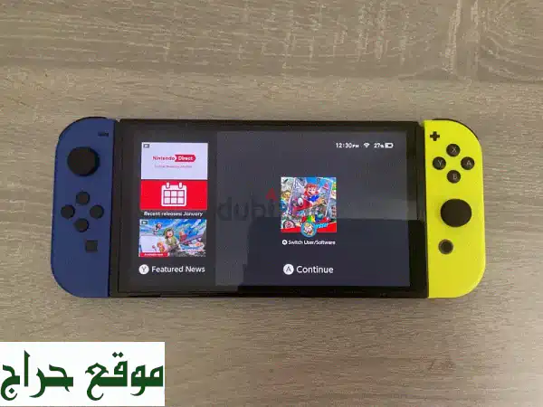 نينتندو سويتش OLED + كارت 256GB SD | بحالة ممتازة | انطلق في عالم الألعاب! 2