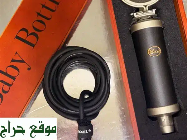 أطلق العنان لإبداعك: ميكروفون Blue Baby Bottle SL XLR احترافي للبث، الألعاب وتسجيل الموسيقى + كابل 10م مجاناً!
