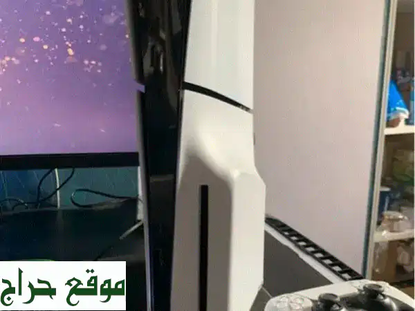فرصة لا تعوض! بلايستيشن 5 سليم نسخة السيدي 1000GB (PS5 Slim CD) مستعمل بحالة ممتازة 2