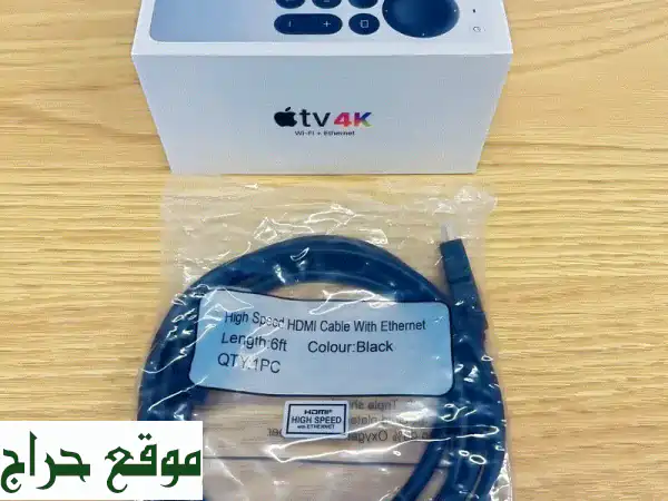 عرض استثنائي: Apple TV 4K الجيل الثالث 128GB (شبه جديد) - ترقية ترفيهك بسعر لا يصدق!