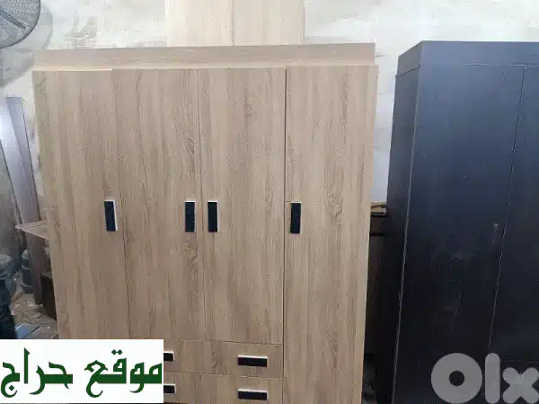 خزانة ملابس 4 درف كبيرة (180 سم) | تنظيم مثالي بسعر 190$! الشياح 3