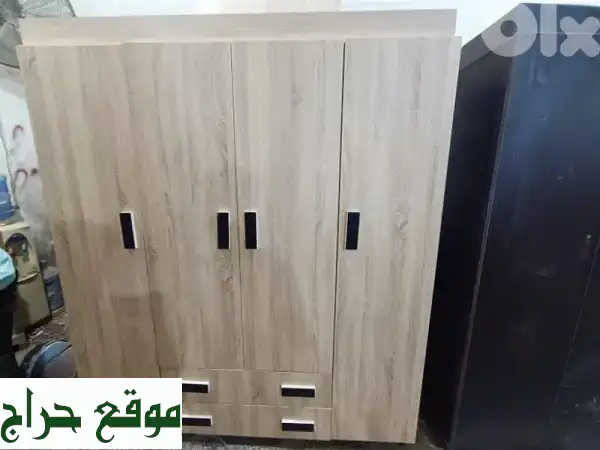 خزانة ملابس 4 درف كبيرة (180 سم) | تنظيم مثالي بسعر 190$! الشياح 4
