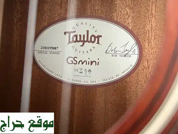 للبيع: جيتار Taylor GS Mini أكوستيك | حالة ممتازة وصوت ساحر 2