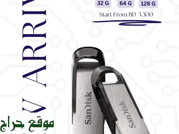 1. sandisk ultra flair usb 3.0  32 جيجابايت الأصغر في المجموعة، مناسبة لنقل الملفات اليومية ...
