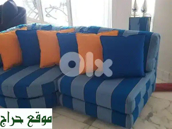 وداعاً للبهتان! أقمشة مفروشات خارجية فاخرة | مقاومة للماء والشمس بضمان 10 سنوات