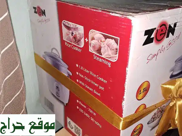 حلة أرز Zeen زين 1.8 لتر: الأرز المثالي بسهولة | جهاز إلكتروني جديد لم يلمس! 2