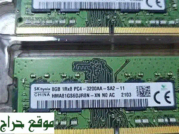 ترقية فورية: رامات لاب توب SK Hynix 16GB DDR4 - قطعة واحدة | حالة 10/10 | أداء لا يضاهى 2