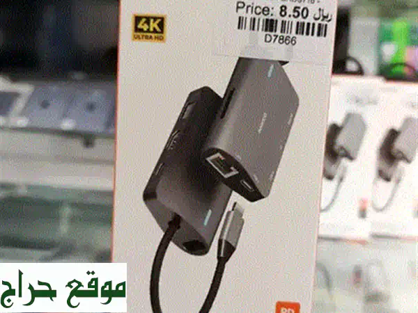 كيبل PORODO WOVEN لايتنينج لـ HDMI 2M | شاهد ايفونك على التلفزيون بجودة 2K الخارقة! | متانة ومرونة استثنائية (عُمان) 4