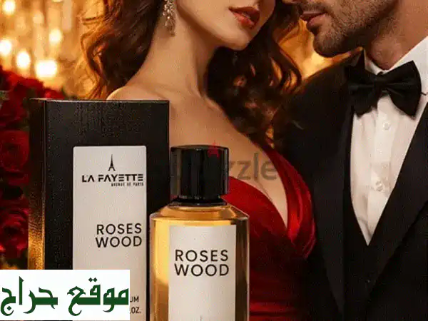 عطر Roses Wood للجنسين: جاذبية لا تُقاوم وفخامة الورد والأخشاب | La Fayette Avenue de Paris