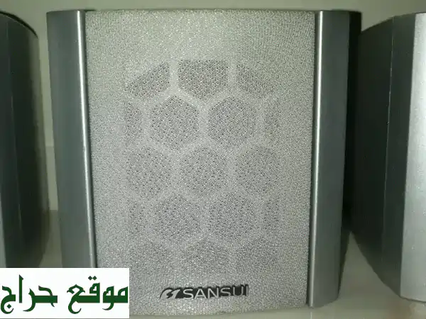 فرصة لا تعوض: 5 سماعات Sansui ساتلايت لنظام مسرح منزلي احترافي - سعر نهائي! 3