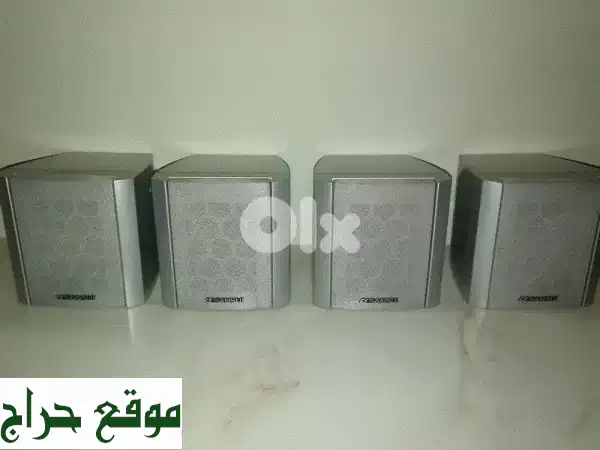 فرصة لا تعوض: 5 سماعات Sansui ساتلايت لنظام مسرح منزلي احترافي - سعر نهائي!