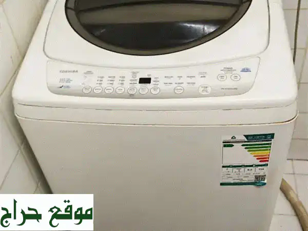 غسالة توشيبا أتوماتيك 7 كغ للبيع - نظافة مثالية وتوفير حقيقي!