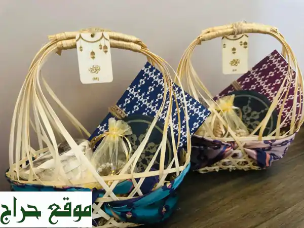 سلال رمضان الفاخرة | مجموعة نور: هدايا بروح إيمانية وتصاميم معاصرة