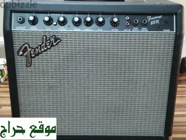 مضخم جيتار احترافي Fender Frontman 25R (75W) - صوت أسطوري بانتظارك!