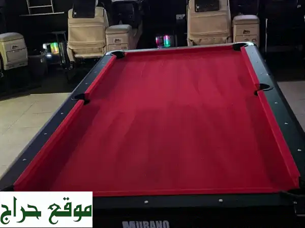 فرصة ذهبية: طاولة بلياردو مورانوا الإيطالية الفاخرة | مستعملة 3 أشهر فقط (بحالة ممتازة) | بسعر 2300 ريال
