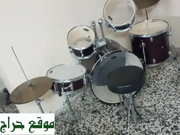 فرصة لا تعوض! 🥁 طقم درامز Mapex Tornado كامل وجاهز للعزف (بحالة ممتازة + توصيل مجاني!)