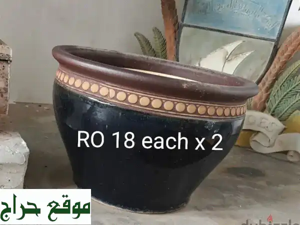 أصص زرع عصرية فاخرة RO 18 | جدد حديقتك ومنزلك بلمسة فنية أنيقة (أثاث حدائق)