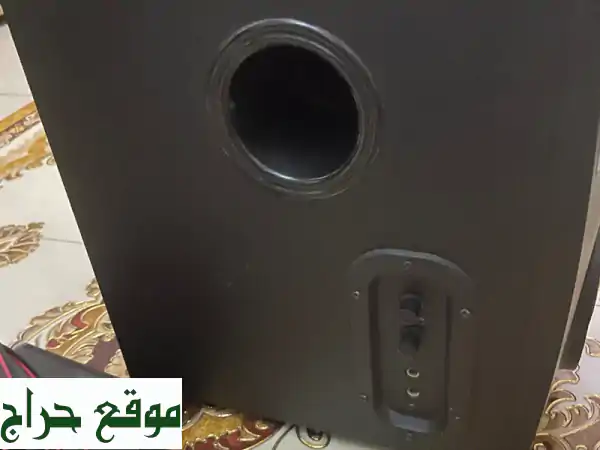 حوّل منزلك لسينما! 🎬 مسرح منزلي FLEXY مستعمل - مكبر صوت احترافي و4 سماعات عمودية | صوت غامر وتجربة لا تُنسى 2