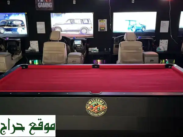 فرصة ذهبية: طاولة بلياردو مورانوا الإيطالية الفاخرة | مستعملة 3 أشهر فقط (بحالة ممتازة) | بسعر 2300 ريال 4
