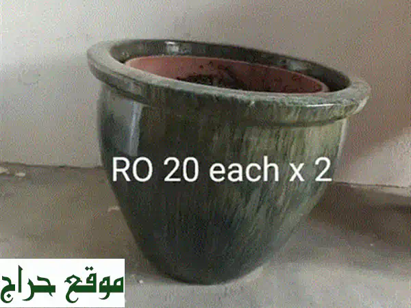 أصص زرع عصرية فاخرة RO 18 | جدد حديقتك ومنزلك بلمسة فنية أنيقة (أثاث حدائق) 3