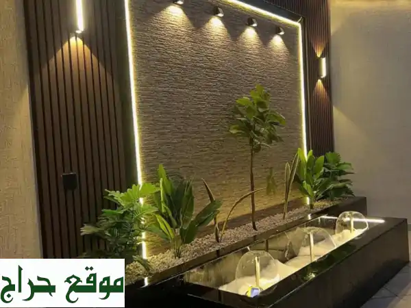 واحتك الخاصة تنتظرك: أفضل شركة تنسيق حدائق في الإمارات | تصميم غرف زجاجية، شلالات وعشب فخم 2