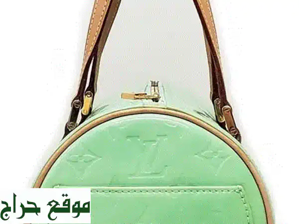 تألقي بـ Louis Vuitton Monogram Vernis Bedford النعناعية | حقيبة يد فاخرة مستعملة بحالة ممتازة 2