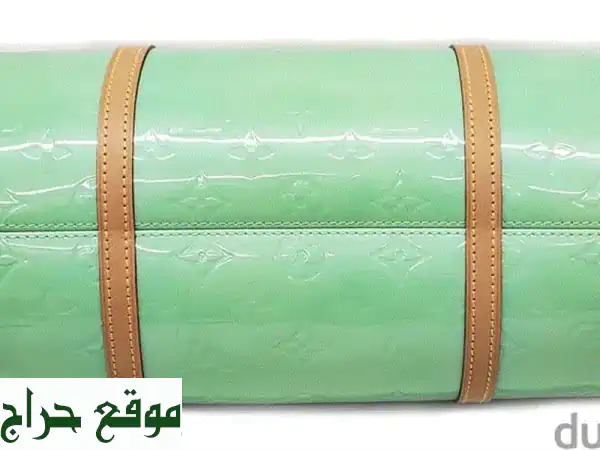 تألقي بـ Louis Vuitton Monogram Vernis Bedford النعناعية | حقيبة يد فاخرة مستعملة بحالة ممتازة 3