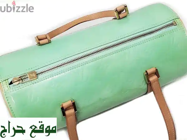تألقي بـ Louis Vuitton Monogram Vernis Bedford النعناعية | حقيبة يد فاخرة مستعملة بحالة ممتازة 4