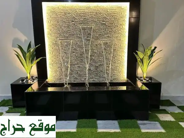 واحتك الخاصة تنتظرك: أفضل شركة تنسيق حدائق في الإمارات | تصميم غرف زجاجية، شلالات وعشب فخم 3