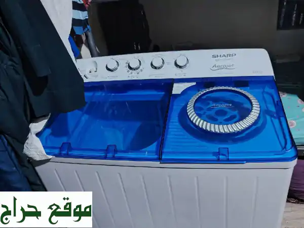 فرصة ذهبية: غسالة شارب 20 كيلو للبيع في بني ياس | بحالة ممتازة كالجديدة! (سعر مناسب) 3