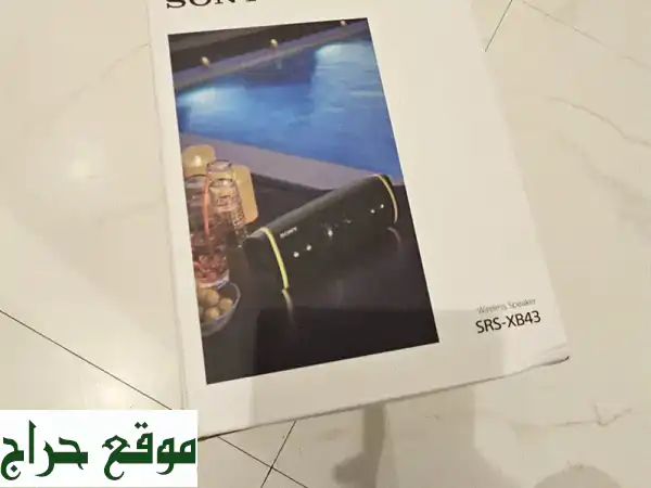 سماعة Sony XB43 الأصلية الجديدة كلياً (مغلفة)! ستيريو محمول وأجهزة إلكترونيات أسطورية - فرصة لا تُعوض! 3