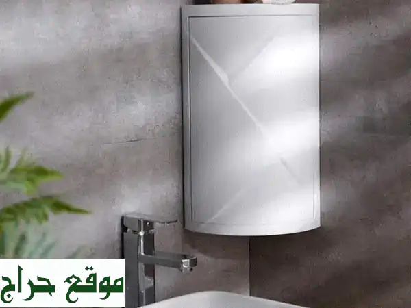 وداعاً لفوضى الحمام! منظم الزاوية الدوار 360°: حماية فائقة لمستحضراتك ومساحة مضاعفة بلا حفر 4
