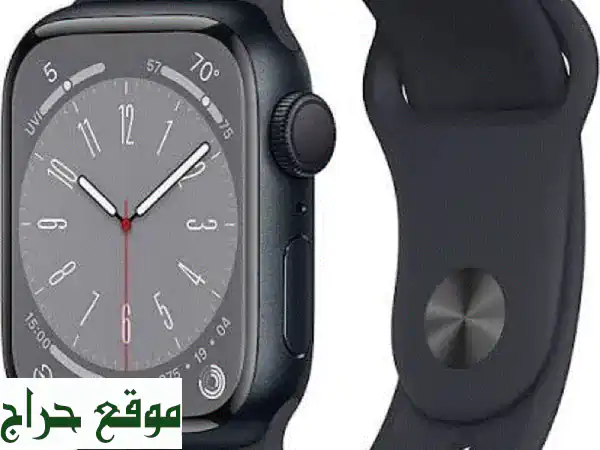 🔥 فرصة ذكية: ساعة ابل واتش سيريس 8 (41mm) | مستعملة، كيبل شحن - لا تفوت!