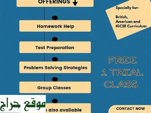 دروس خصوصية منزلية ممتازة 🏡 لجميع المراحل (1-12) | خبراء لتحسين نتائج أبنائك 3