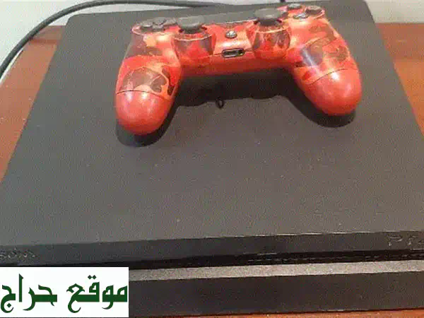 بلايستيشن 4 (PS4) للبيع - 1 تيرا بايت + ألعاب رائعة مجانية (Minecraft, FIFA) - جاهز للعب!