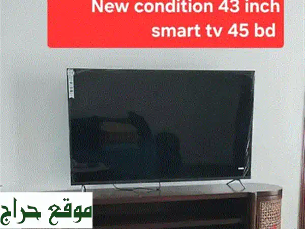 فرصة! تلفزيون سامسونج ذكي LED 43 بوصة | حالة ممتازة | تجربة مشاهدة لا تضاهى 3