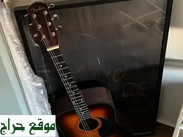 جيتار Fender FA-135CE Concert Acoustic Sunburst الأصلي: صوتك الساحر بانتظارك! 2