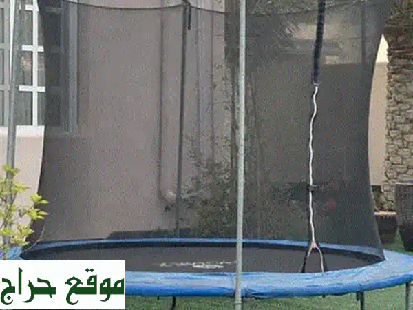 ترامبولين داخلي منزلي بحالة ممتازة | متعة لا نهائية لأطفالك وأصدقائهم! 3