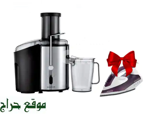 كينوود 800 واط: عصارة قوية للعصائر الطازجة + مكواة بخار كينوود هدية! استثمر بصحتك وأناقتك الآن.