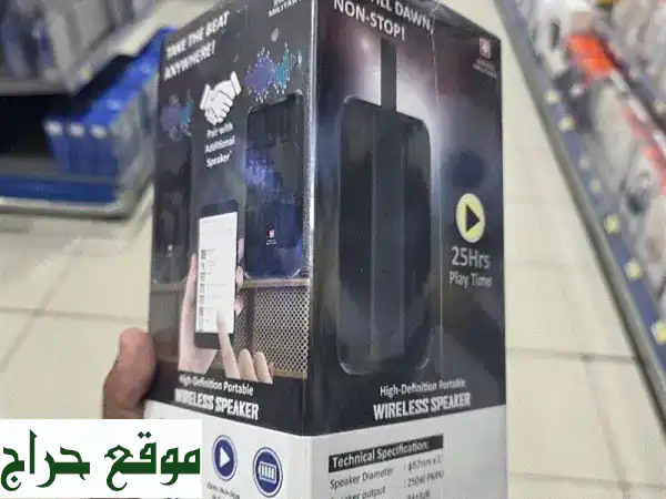 سماعة Swiss Military اللاسلكية SMSPKR250 (جديدة) - صوت 250W، بطارية 25 ساعة، مقاومة للماء! خصم مغرٍ! 3